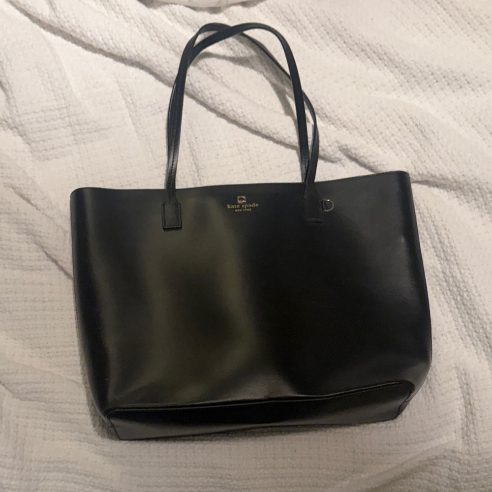 Kate Spade Black Leather Shoulder Bag